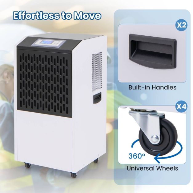 120L Commercial Industrial Dehumidifier for Spaces up to 500㎡