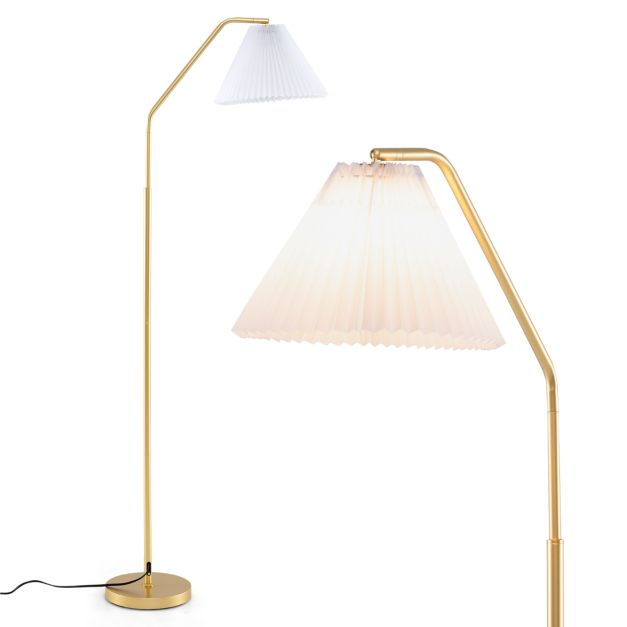 168cm Arc Floor Lamp Adjustable Modern Standing Lamp with Foot Switch