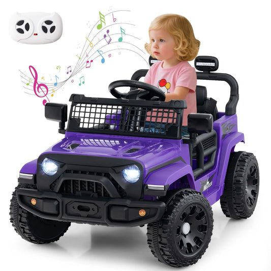 12V Kids Ride on Truck Car with Remote Control for Kid Over 3 Years Old