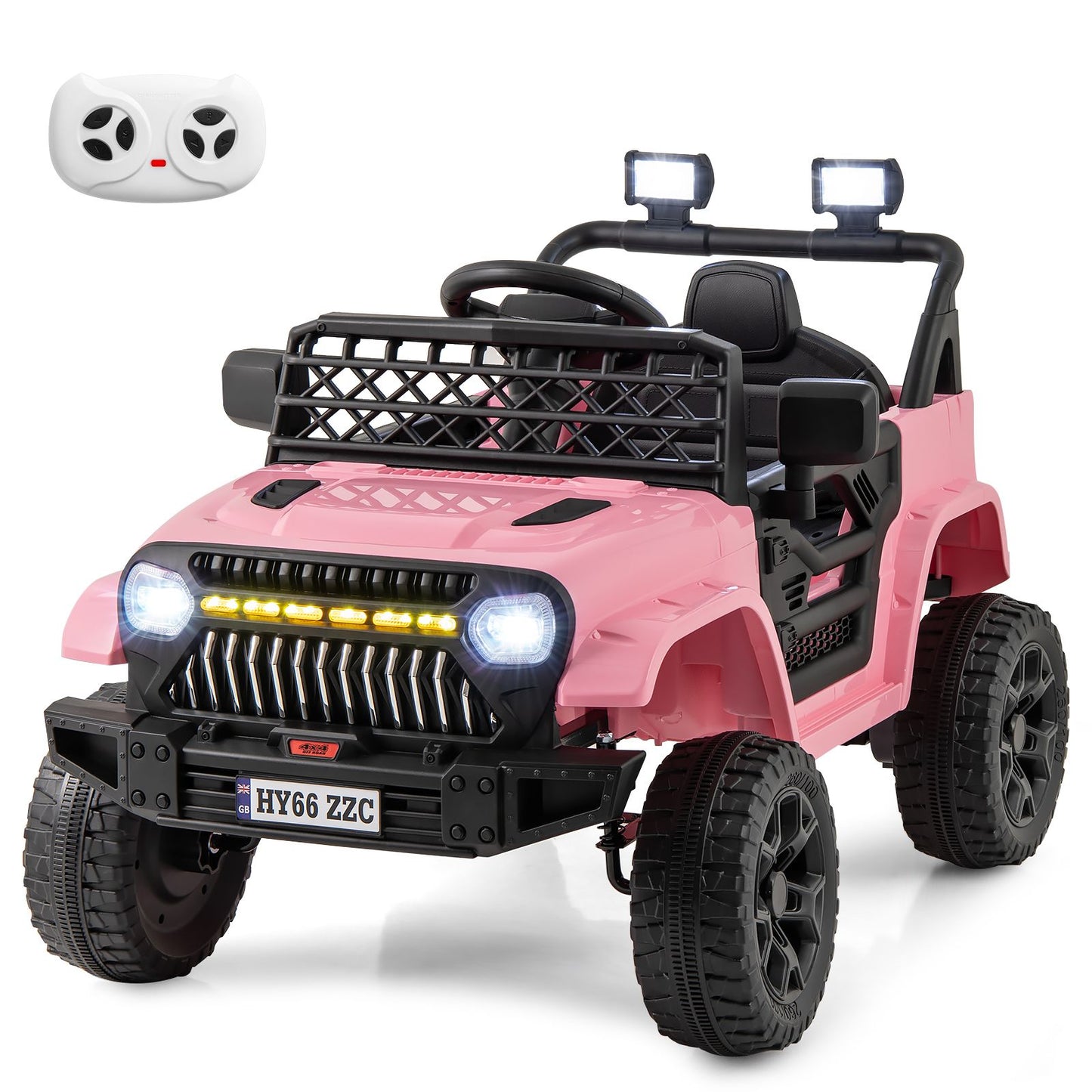 12V Kids Ride on Truck Battery Powered Car with Parental Remote