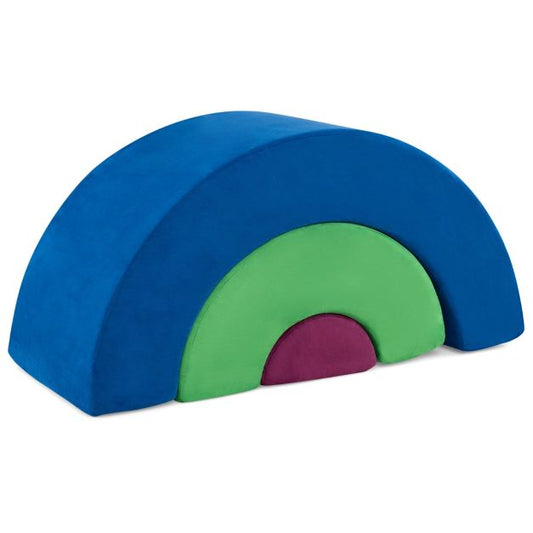 3 Piece Toddlers Climbing Toys with Elastic Filling