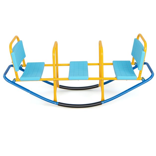 3 Person Kids Seesaw Teeter Totter for Kids Age 3-8