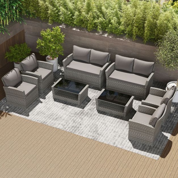 4 Piece Patio Conversation Seat