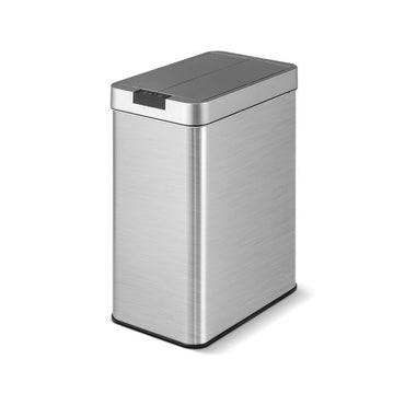 50L Slim Kitchen Trash Can with Wing Lids