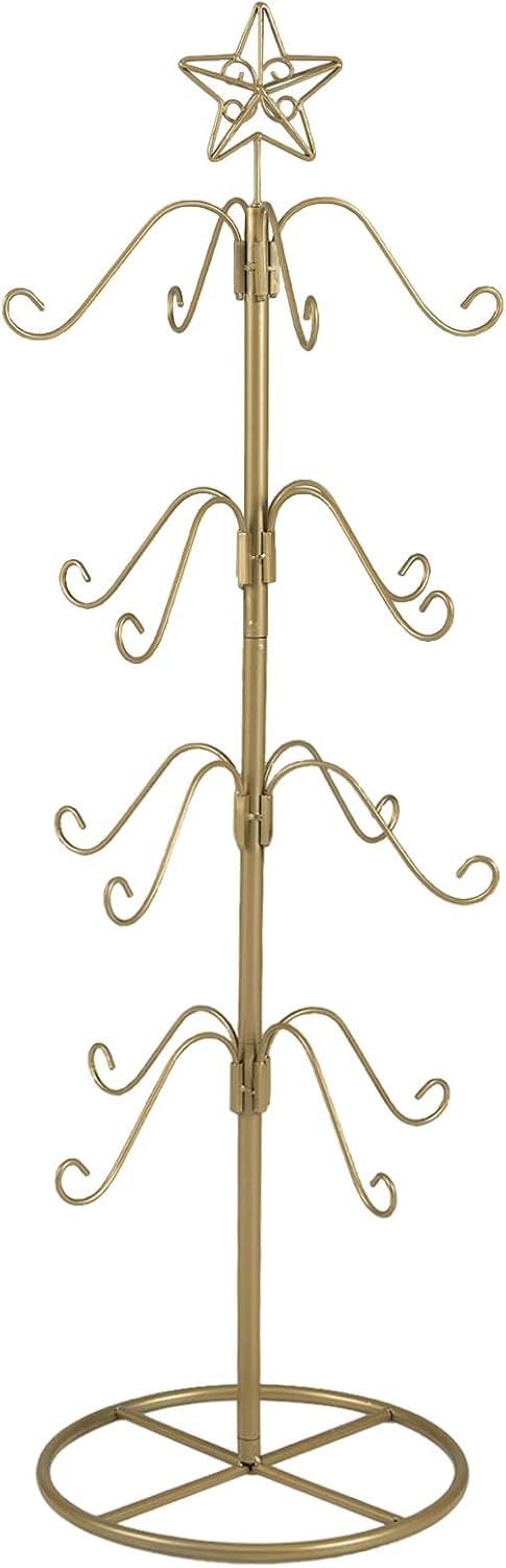 Christmas Stocking Holder Stand, 48” Freestanding Xmas Stocking Hanger Rack