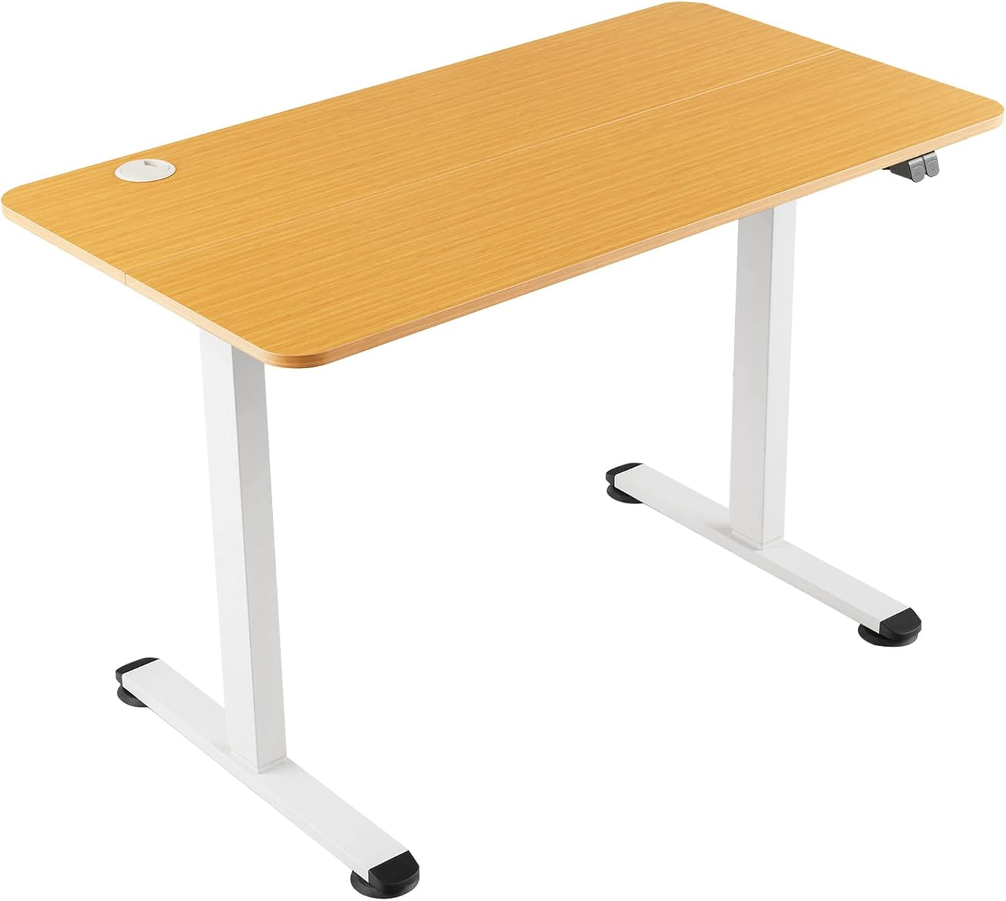 Electric Height Adjustable Standing Desk with Button Controller