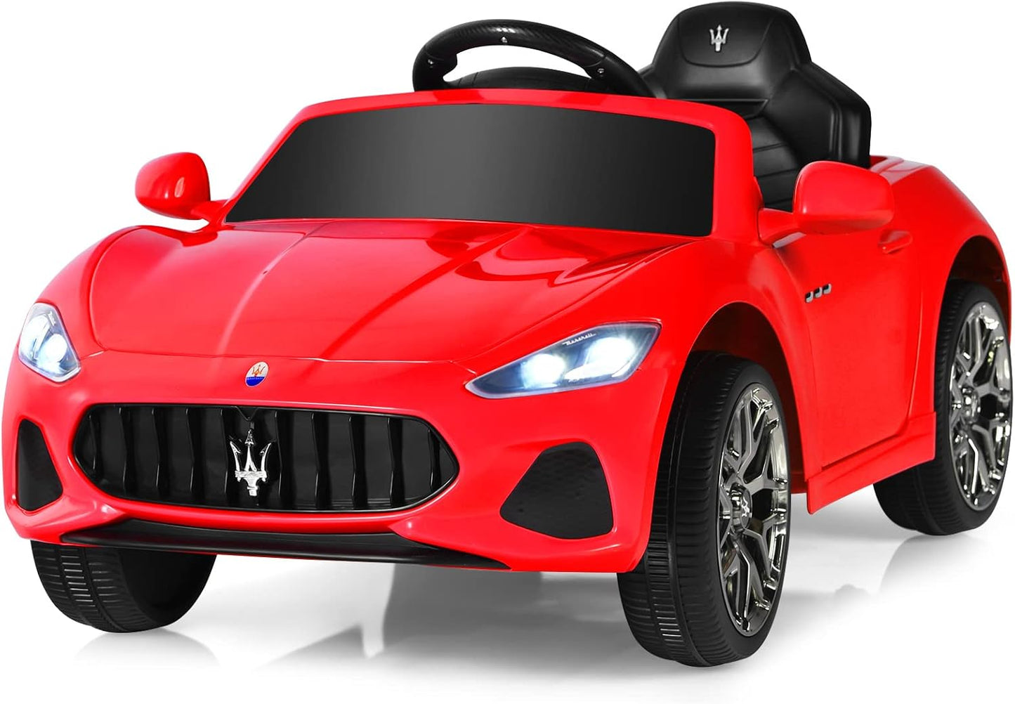 12V Battery Powered Compatible Maserati Toy Vehicle with Two Motors