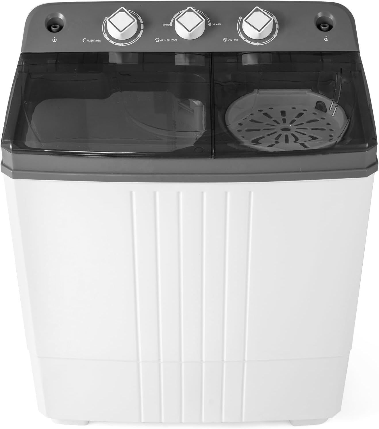 Portable Washing Machine with Drain Pump for Apartment Dorm
