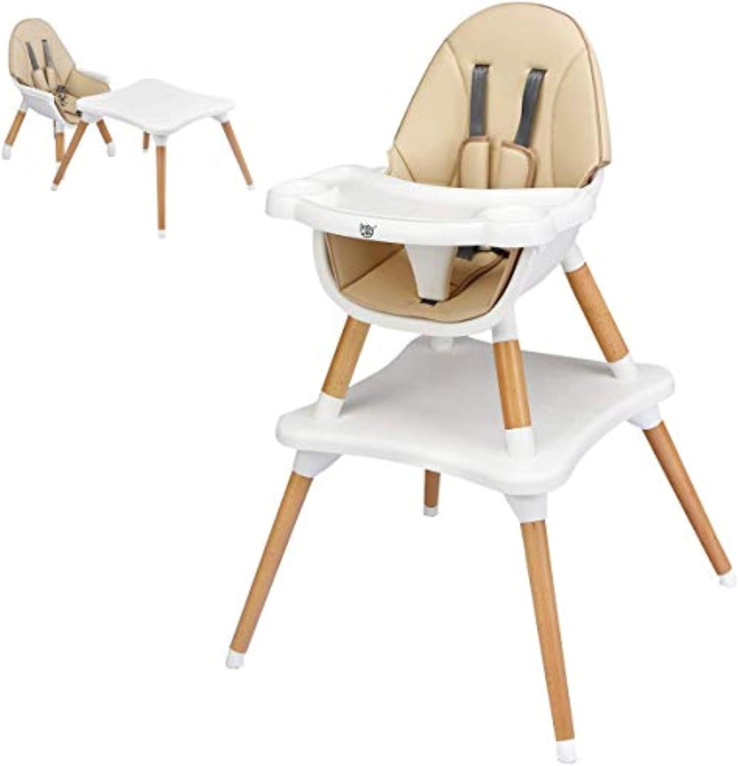 4 in 1 Convertible High Chair
