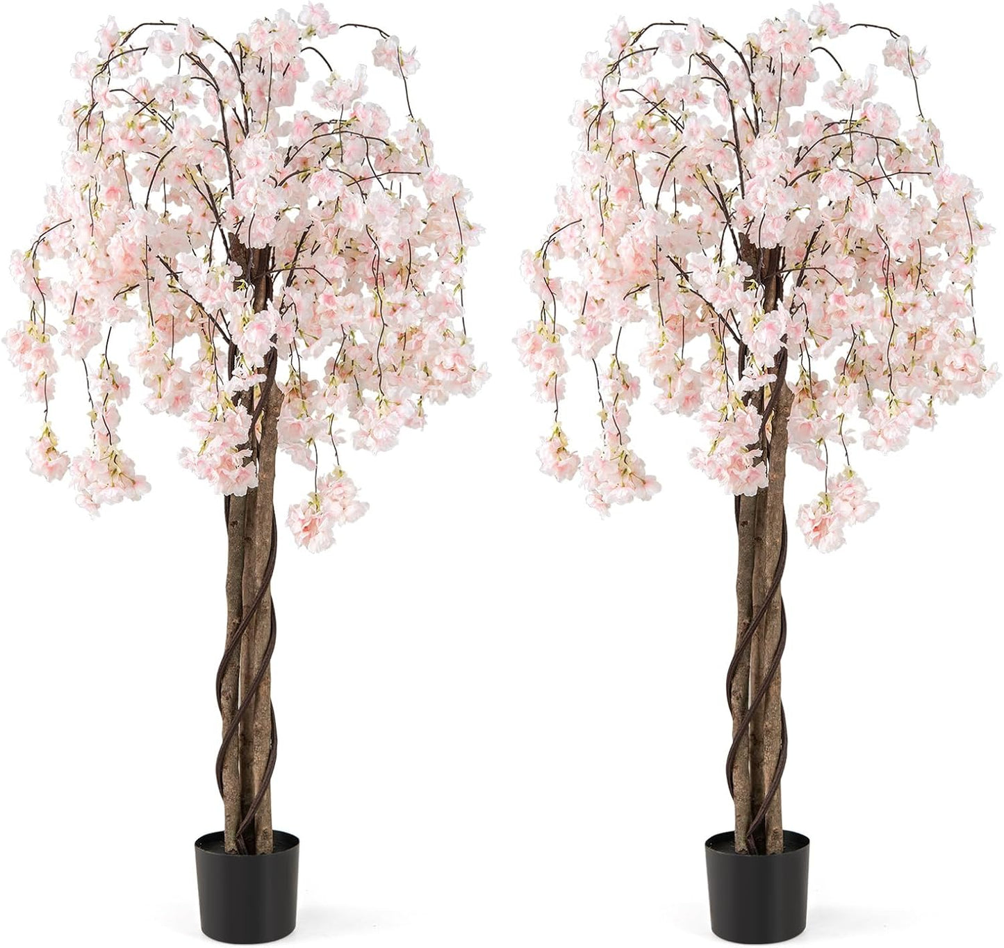 163CM Tall Artificial Cherry Blossom Tree with Flowers
