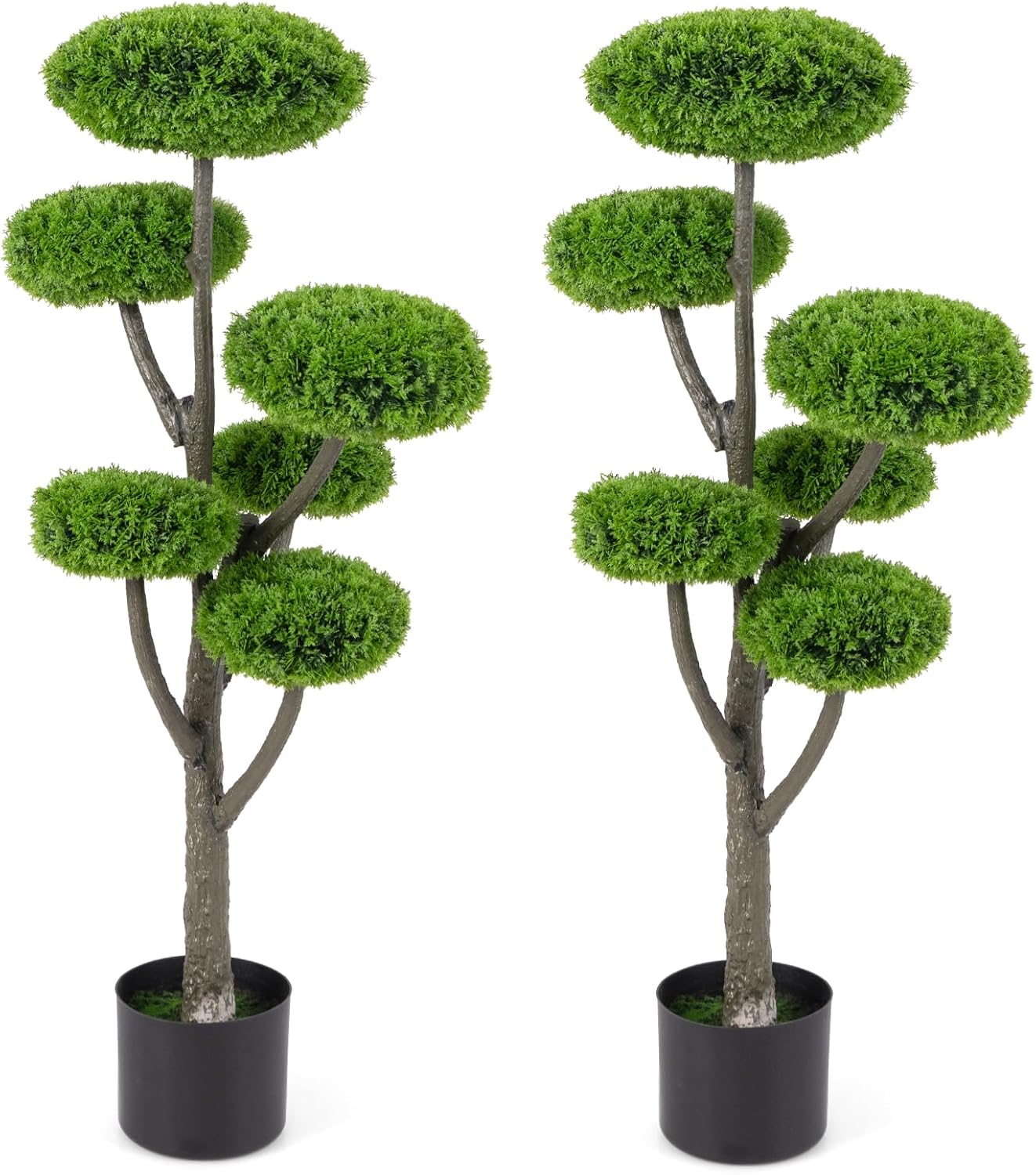 Artificial Cypress Topiary Ball Tree for Home Office