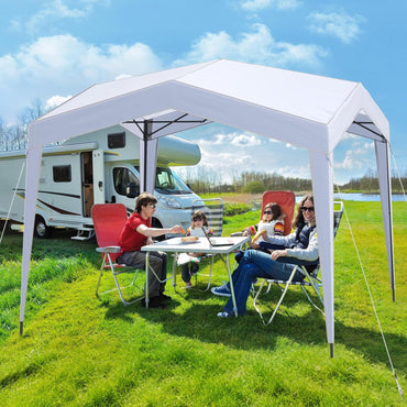 3m x 3m Pop up Canopy Tent with Sidewalls and Netting