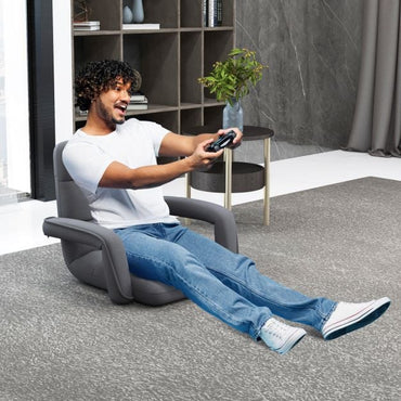 Floor Gaming Chair for Adults with Back Support and Adjustable 6-Position