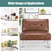 Single Sofa Chair with 3-Position Adjustable Backrest for Home Office