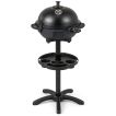 Indoor Outdoor Grill with 2-Zone Non-Stick Grilling Plate