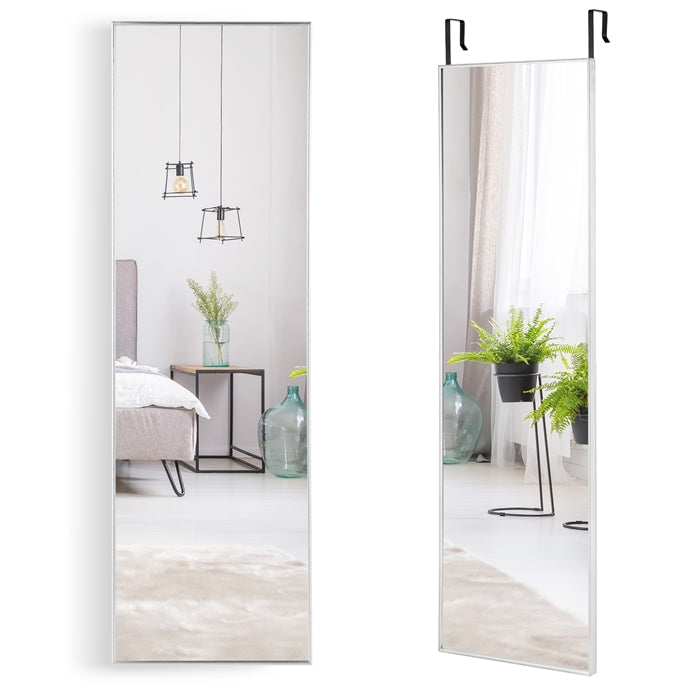 120 x 37 cm Full Length Wall Hanging Mirror with Adjustable Hook
