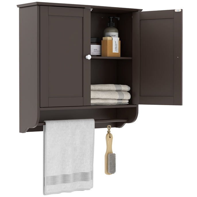 Wall Mounted Bathroom Cabinet with Adjustable Shelf