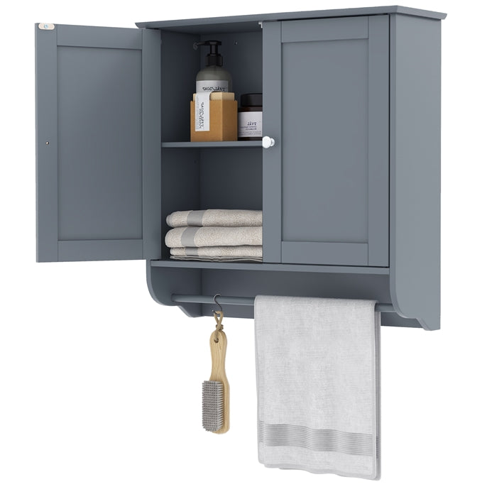 Wall Mounted Bathroom Cabinet with Adjustable Shelf