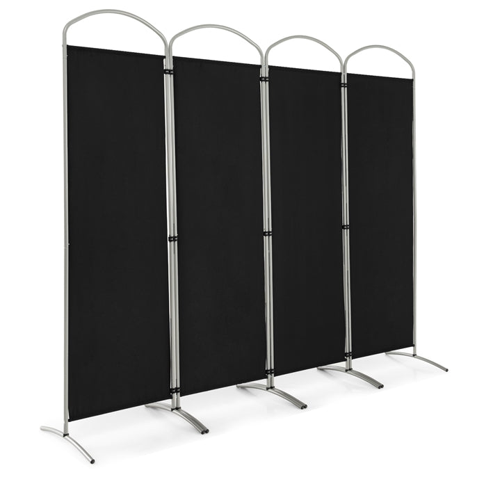 Giantex 4 Panel Folding Room Divider, Freestanding Wall Privacy Screen Protector (221 x 188cm)