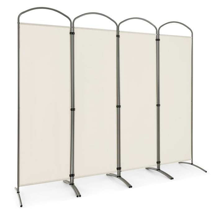 Giantex 4 Panel Folding Room Divider, Freestanding Wall Privacy Screen Protector (221 x 188cm)