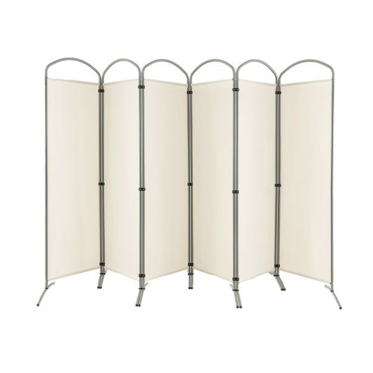 6 Panel Room Divider Freestanding and Folding Design for Home Office