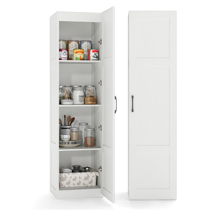 150 cm Tall 4-Tier Freestanding Storage Floor Cabinet