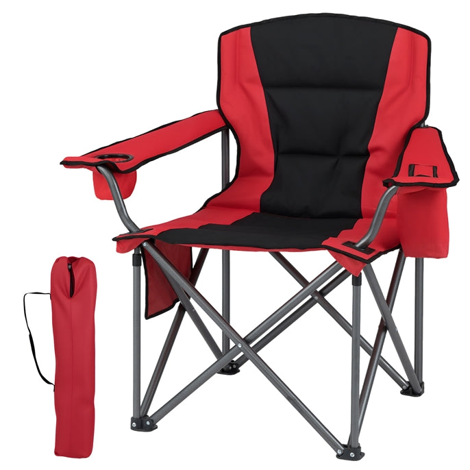 180kg Oversized Camping Chair, Portable Folding Chair with Carrying Bag