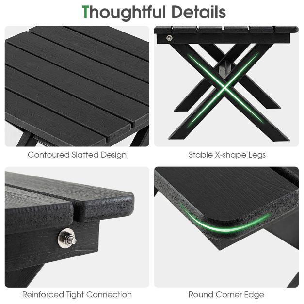 Outdoor Folding Side Table