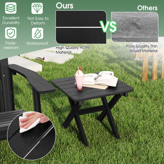Outdoor Folding Side Table