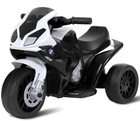 6V Kids Ride on Motorcycle with Training Wheels and Head Light