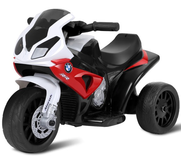 6V Kids Ride on Motorcycle with Training Wheels and Head Light