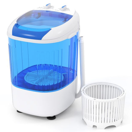 2.5 kg Capacity Portable Mini Washing Machine with Spin Tub and Drain Hose