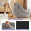 Boneless Floor Single Sofa Chair with Soft Stripe Corduroy Cover