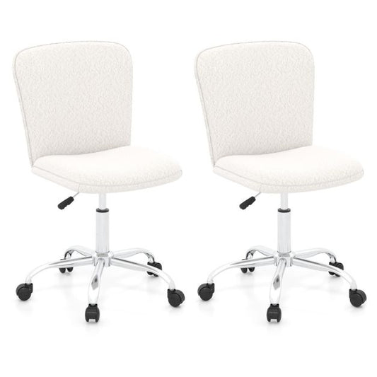 Height-adjustable Ergonomic Chair wIth Wheels for Adults and Teenangers