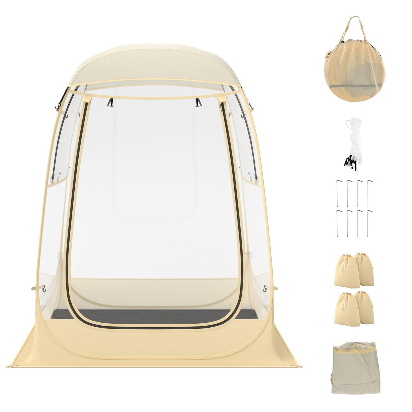 Foldable Instant Camping Tent Canopy Shelter for Sporting Events