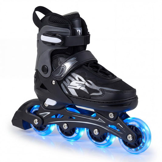 Kids Inline Skates for Boys & Girls, 4 Sizes Adjustable Blades Roller Skates