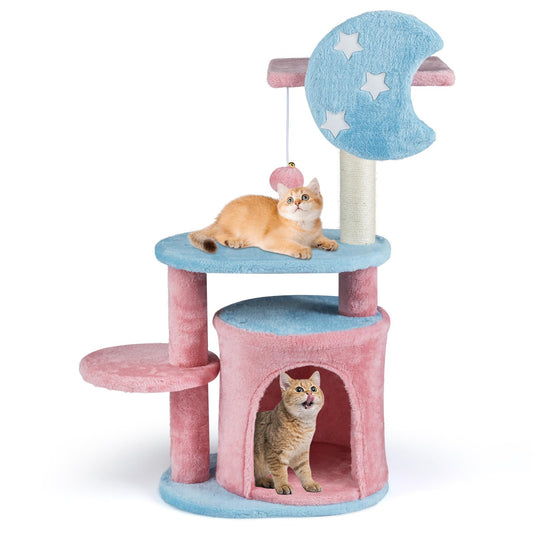 Cat Tree, Multi-Layer Cats Tower with Perch, Condo