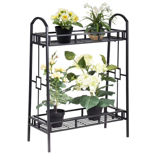 Indoor Outdoor Flower Pots Holder Display Rack