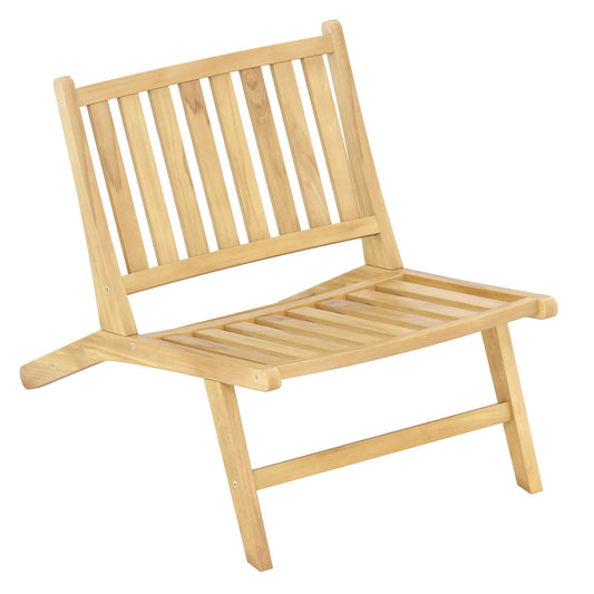Teak Wood Outdoor Chair for Patio Lawn Garden