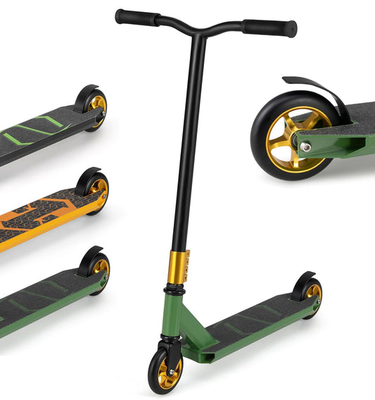 Stunt Scooter Pro Trick Scooter with 2 PU Wheels for Kids
