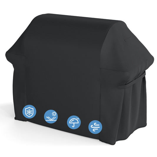 Heavy Duty Waterproof Grill Cover with Dual Handles