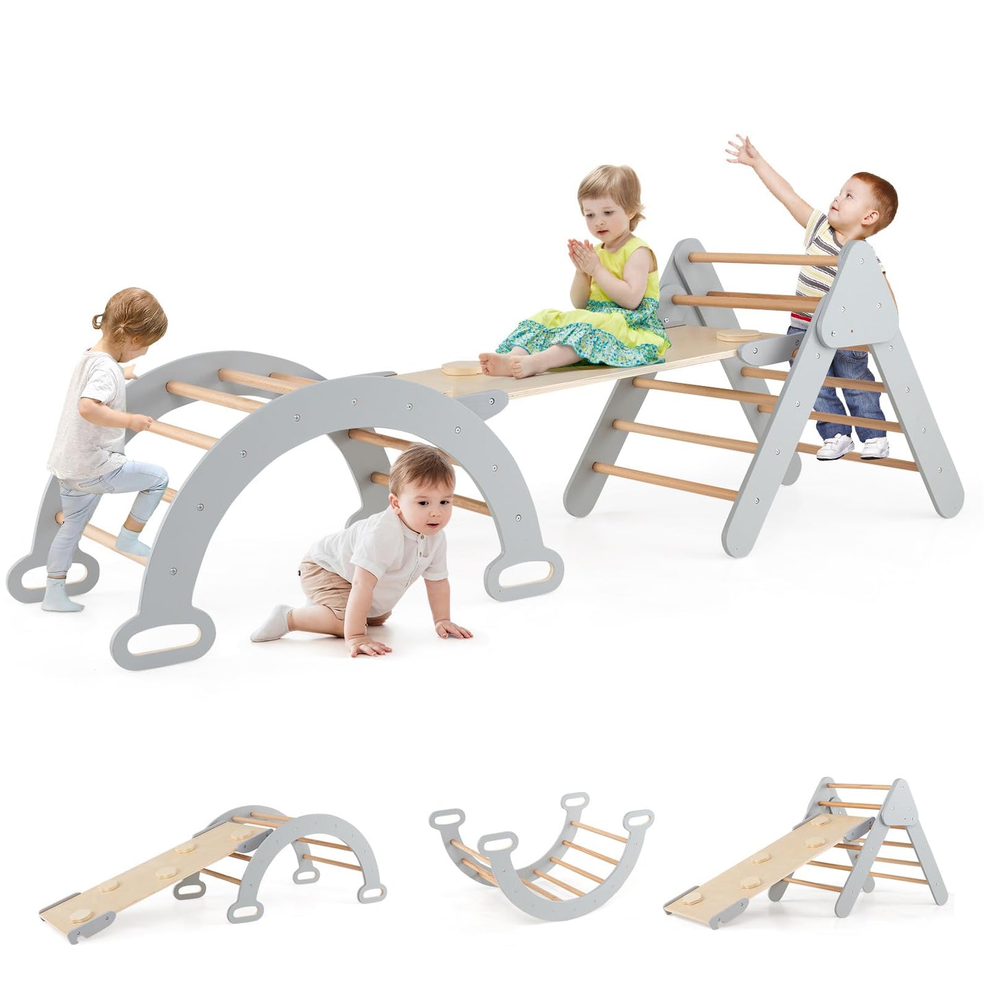 3 in 1 Toddler Climber with Ladder