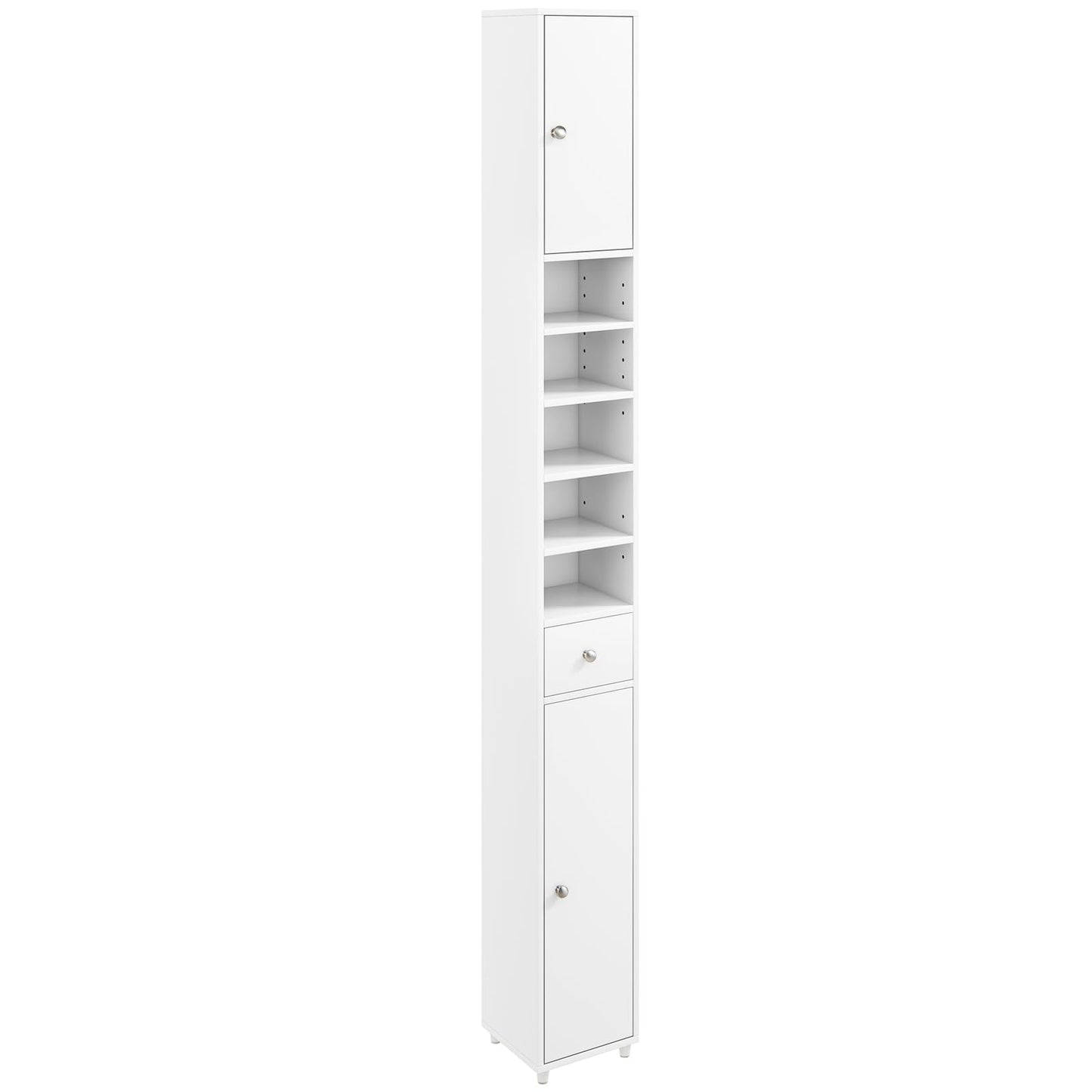 180CM Tall Freestanding Bathroom Cabinet with 2 Doors and 1 Drawer