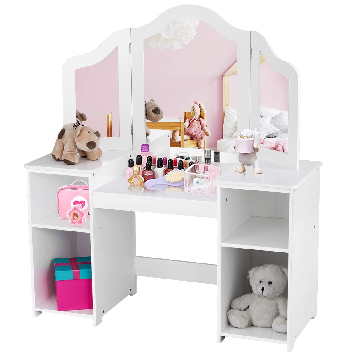 Kids Dressing Table and Chair Set