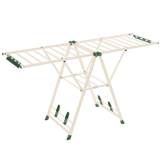 Indoor Outdoor Freestanding Metal Laundry Rack (184x56x99-168cm)