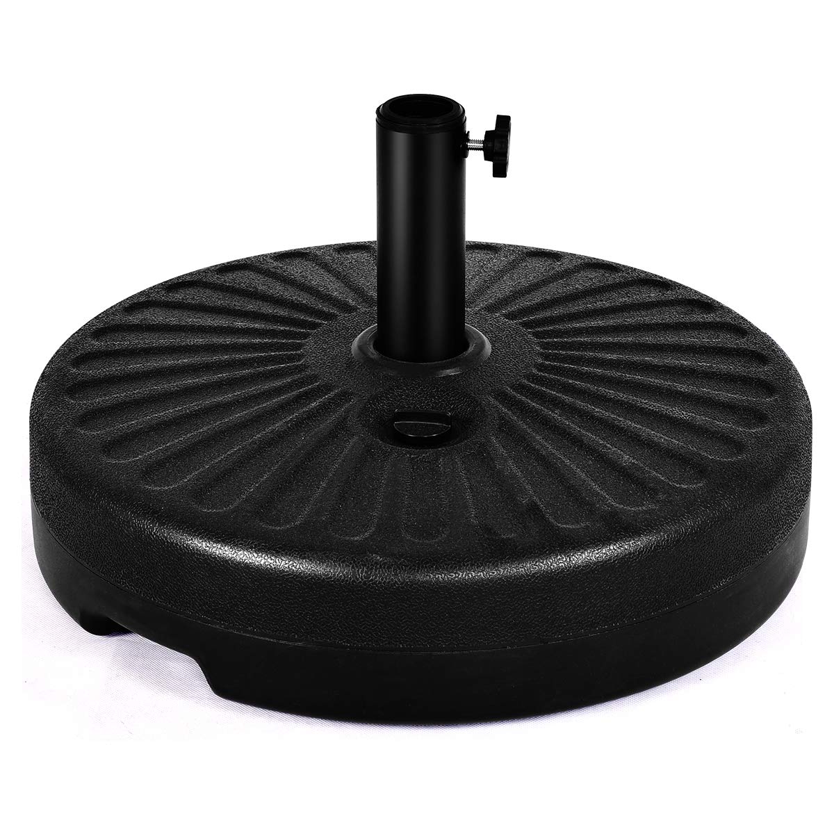 40KG Water and Sand Fillable Umbrella Stand with Built-in Handle