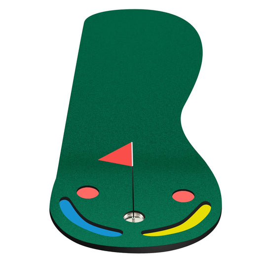 Golf Putting Green Set with 3 Putting Cups 1 Flag and Golf Hole Covers