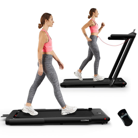 2.25 HP Foldable Treadmill 3 in 1 Walking Pad Under Desk Treadmill