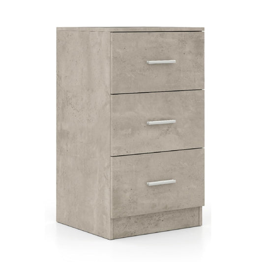 Floor Standing Narrow Wooden Storage Cupboard Organiser Unit for Bedroom