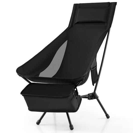 Portable Camping Chair High Back Ultra-Lightweight Foldable Backpacking Chair